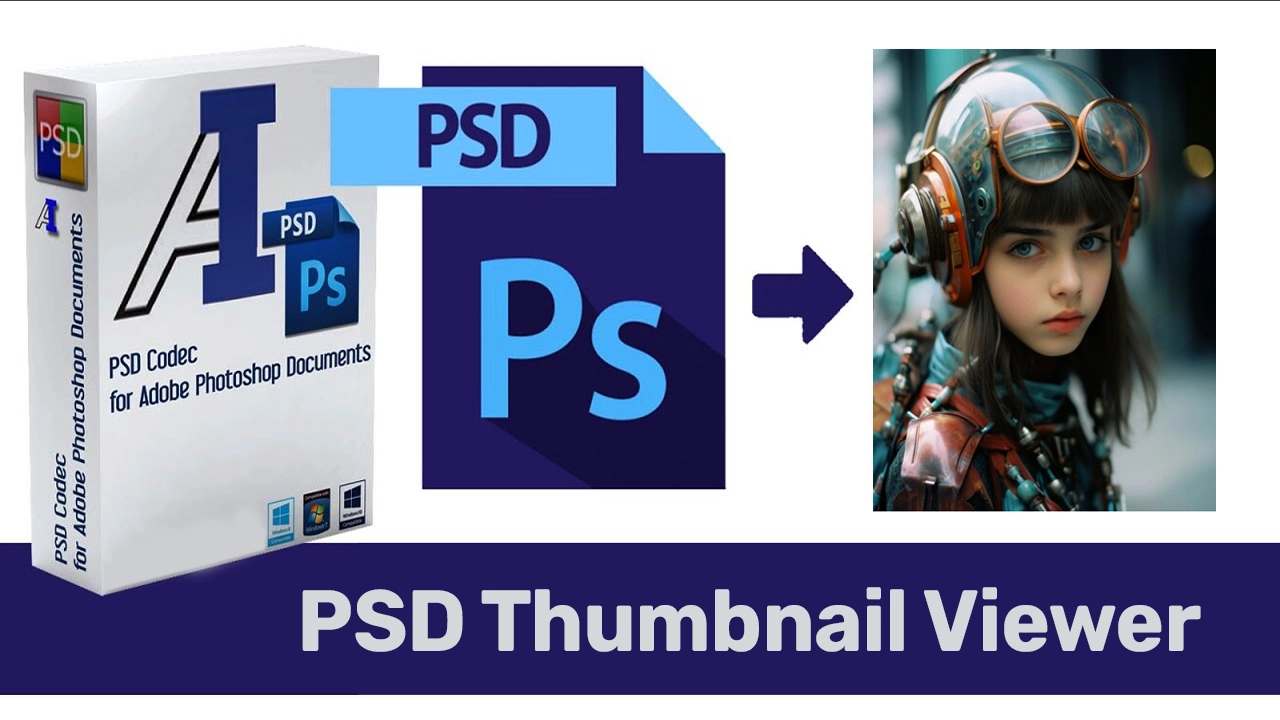 PSD Thumbnail Viewer Codec